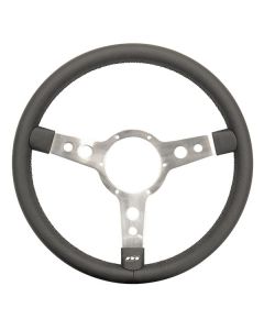 Classic Mini steering wheel by Mountney in 320mm - Black Leather