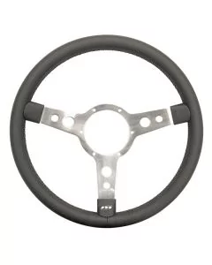 Classic Mini steering wheel by Mountney in 320mm - Black Leather