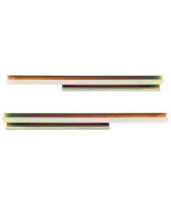 ALA5745 Pair of door glass support rails for all Mini models Mk3 on with wind up windows.