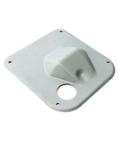 Bulkhead blanking plate with round hole for Classic Mini