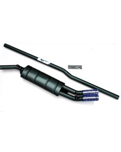CLS005ADTM Maniflow 2" large bore twin DTM style side exit single-box exhaust system for Mini.