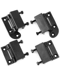 CZH202KIT Set of 4 internal type door hinges for Mini models 1969 on, for both doors with wind up type windows.