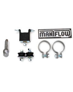 FKT01B Heavy duty fitting kit for Maniflow 1 3/4" bore single or twin box, centre exit exhaust systems.