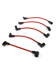 Red - 7mm Silicone Spark Plug Lead Set 81-96