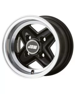 6 x 10 Revolite Wheel - Black/Polished Rim