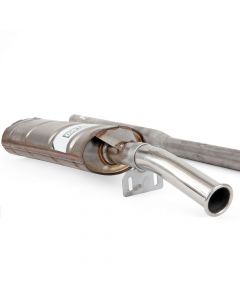 Maniflow Centre Exit Stainless Exhaust - 1.75'' Single Box 