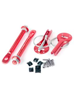 Competition Lightweight Mini Bonnet Pins - Red