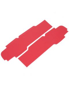 Tartan Red - Rear Pocket Liners - Pair -  Mini Saloon 59-70
