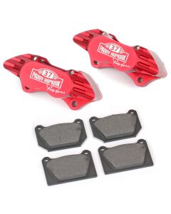 Paddy Hopkirk 8.4" Std 4 pot Alloy Calipers and Pads
