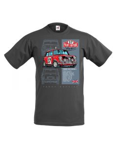 Paddy Hopkirk 33 EJB T Shirt - Grey XX Large 
