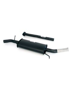 Sportex Side Exit Exhaust System - 2'' Single Tailpipe - Catalyst back 