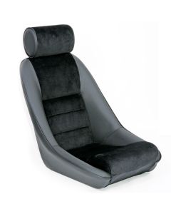 Mini Cobra Classic RS seat in Black with Corduroy centre