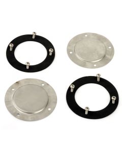 Air Vent Blanking Plates - Stainless Steel inc gaskets & screws