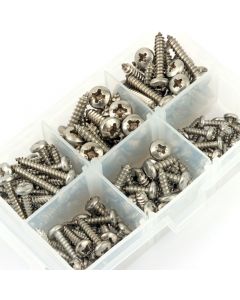 Self Tapping Screws (Box of 120) Stainless Steel