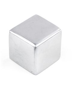 smb12-Mirror finished stainless steel square relay cover, to suit the 26mm square type relays on Minis.