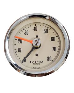 Smiths 80mm Tachometer 8000 RPM - Magnolia Dial Chrome Bezel for Mini Cooper S
