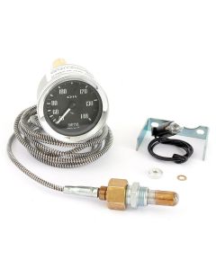 SMITG131101-C078 Smiths Classic Mechanical oil temperature gauge has a range of 40-140° degrees C and comes with black face and chrome bezel.