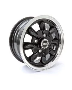 5 x 12" Ultralite wheel in Black for Classic Mini