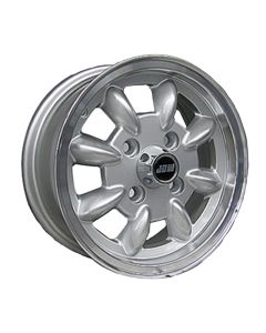 5 x 12 Minilight Wheel - Silver/Polished Rim