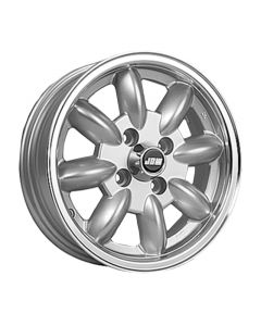 5 x 13 Minilight Wheel - Silver/Polished Rim 