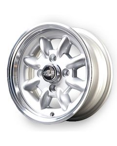 5 x 12 Superlight Wheel - Silver/Polished Rim