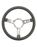 Classic Mini steering wheel by Mountney in 320mm - Black Leather