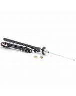 AE706 Mini replacement chrome aerial, front left wing fitting.