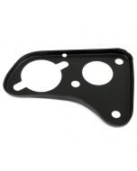 ALA6505 Mini 1976-89 dual line type brake master cylinder and engine steady bar mounting plate, that fits to the engine bay bulkhead