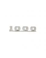 Chrome 1000cc Mk2 Boot Badge 
