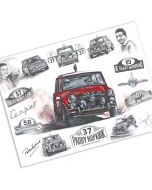 Paddy Hopkirk Limited Edition Print by ArtbyBex