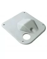 Bulkhead blanking plate with round hole for Classic Mini
