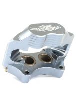 GUNMETAL 7.9'' Vented Alloy 4 Pot Calipers VD