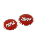MCPXS.BADGE-R Cooper Red Badge Emblem