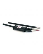 Sportex Centre Exit Single Silencer Exhaust System - 2'' Twin DTM Tailpipe 