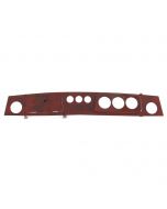Burr Walnut 3 Clock - RHD Dash Chrome Rings + 3 extra 