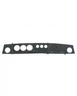Charcoal 3 Clock - LHD Dash Chrome Rings + 3 extra 
