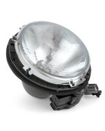 Headlamp Assembly - no rim with motor short lead Mini MPI (LHD)