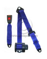 Securon Rear Inertia Reel Seat Belt - Blue 1997-01 