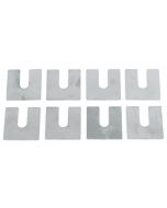 Set of 8 Mini front subframe spacer shims in stainless steel (2A4292)
