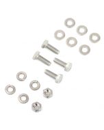 SMBFK003 Stainless steel fitting kit for the Classic Mini top arm retaining plates, for both sides.