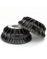 Superfin Alloy Mini Brake Drums - Black Edition