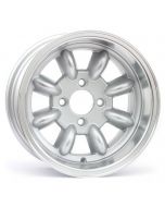 7 x 13 Superlight Wheel - Silver/Polished Rim