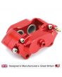 Red 7.9'' Mini Sport Vented Brake Kit with Alloy Calipers