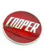 Enamel Metal Cooper Badge Emblems In Red