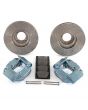 Gunmetal 8.4'' Mini Sport Vented Brake Kit with Alloy Brake Calipers