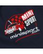 Mini Sport Ltd embroidered logo.