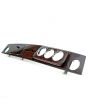 3 clock Burr Walnut Dashboard for RHD Classic Mini