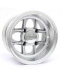 6 x 10 Mamba Wheel - Silver with polished rim