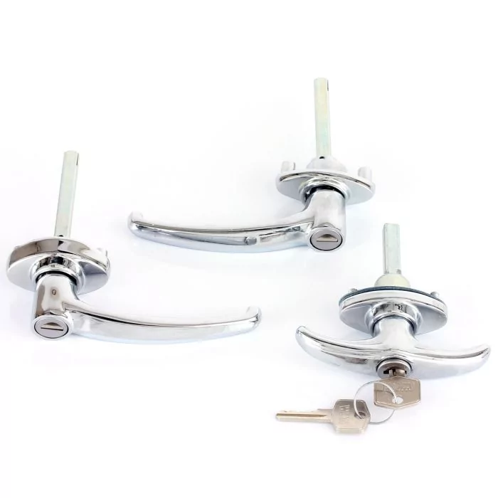 Door Handle Kit including Boot Handle for Pre-1966 Classic Mini