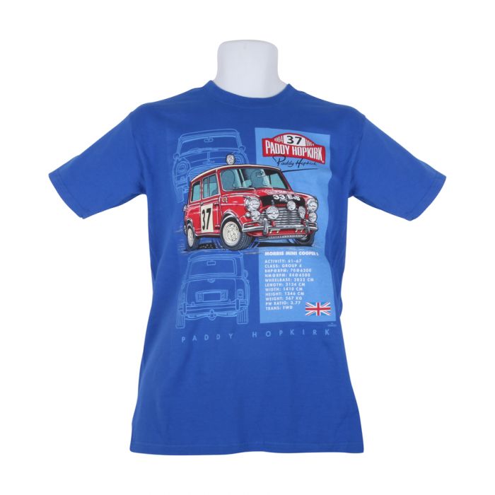 Paddy Hopkirk 33 EJB T Shirt - Royal Blue X Large
